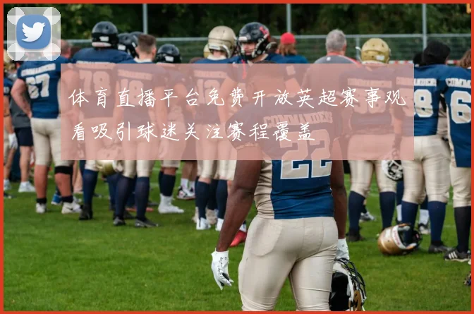 体育直播平台免费开放英超赛事观看吸引球迷关注赛程覆盖